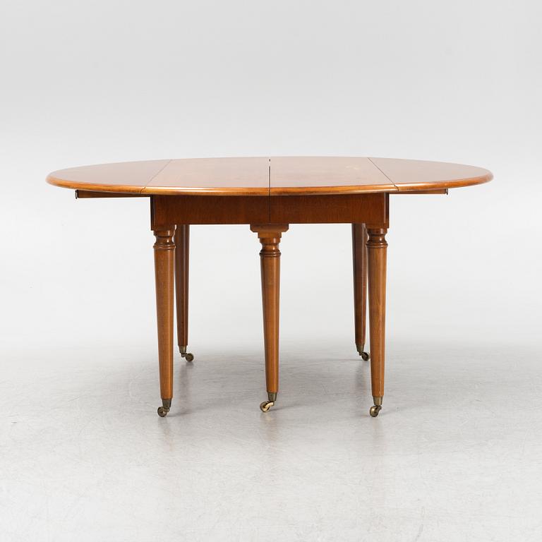 A directoire style mahogany table, AB H Westerberg.