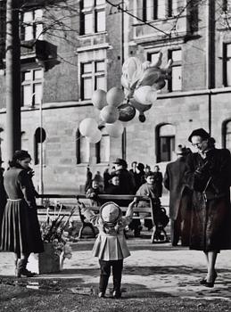 Åke Lange, "Ballongflickan".