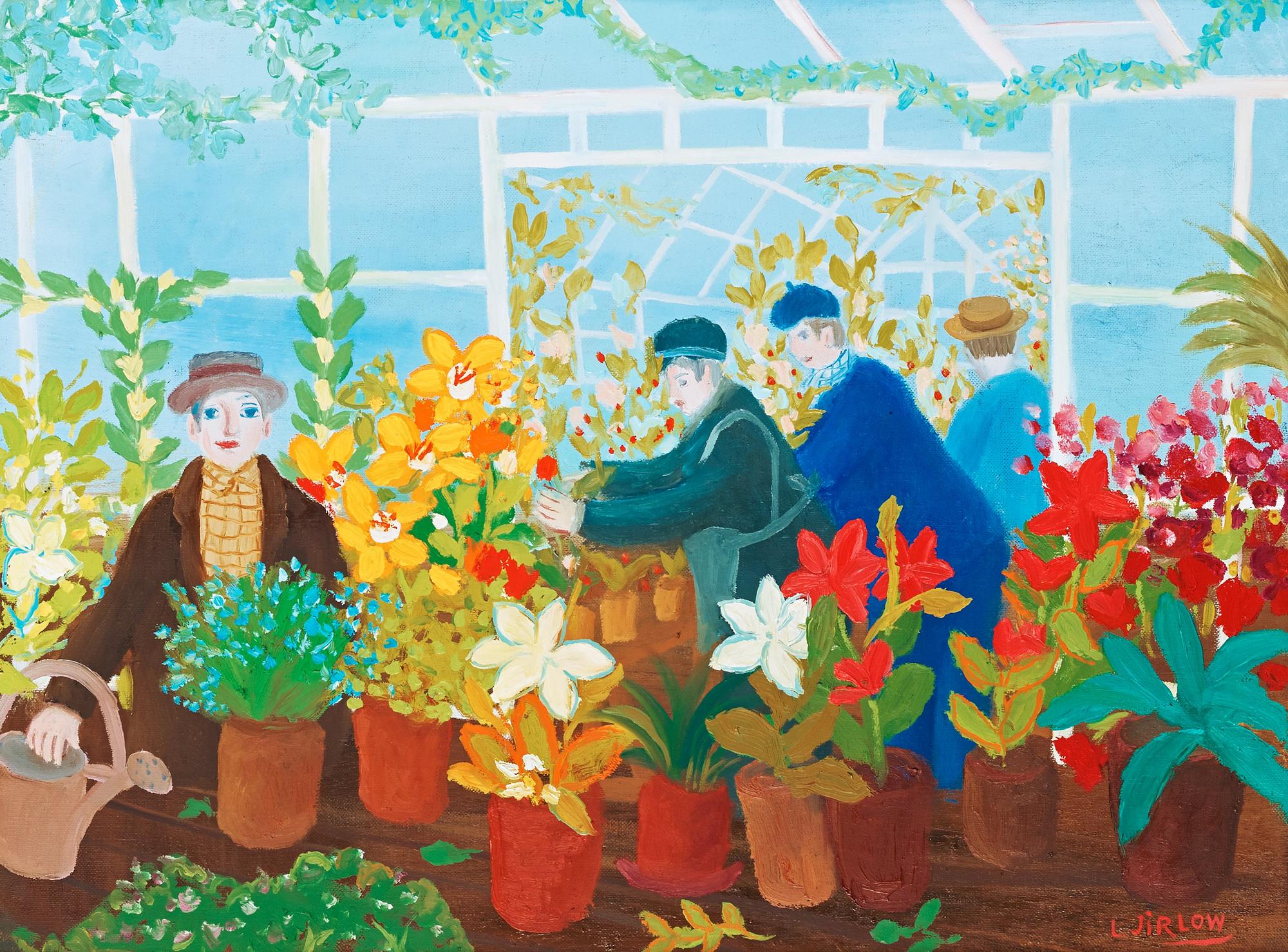Lennart Jirlow, I blomsteraffären.