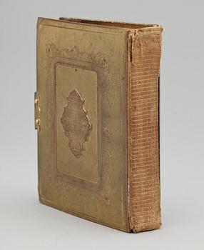 ALBUM MED KUNGLIGA FOTOGRAFIER, mest Sverige, bla Fotograf M. Josephson Stockholm, 1800-talets andra hälft.