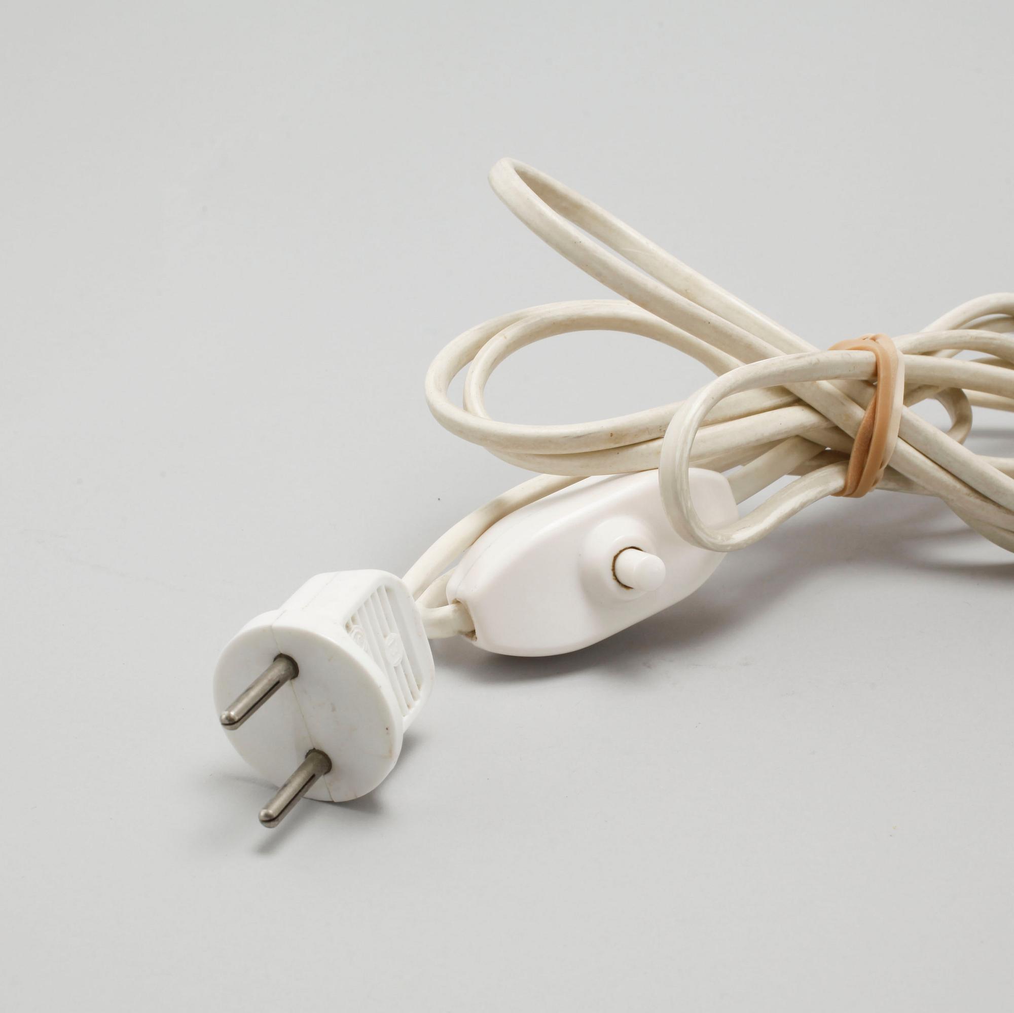 A dish and a table lamp by Marian Zawadzki for Tilgmans, second half of the 20th century.