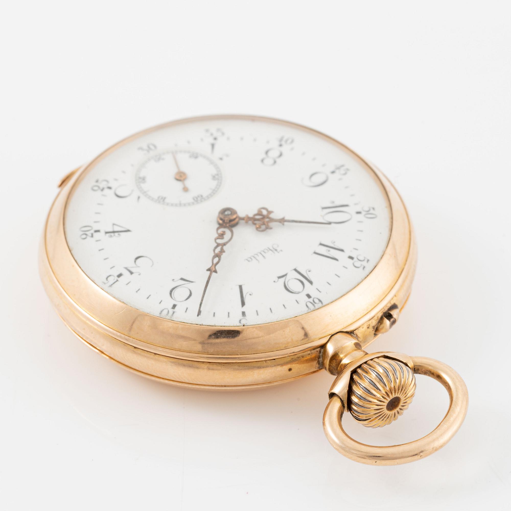 Halda, ladie's pocket watch, 40 mm.