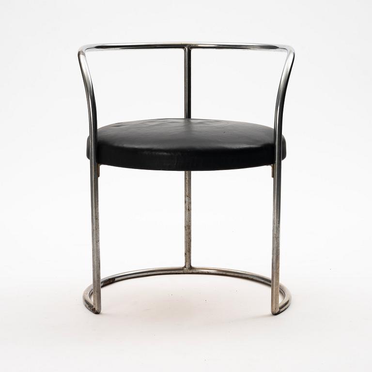 Eskil Sundahl & Erik Lund, a tubular steel chair, KF (Kooperativa Förbundet - The Swedish Cooperative Federation), 1930s.