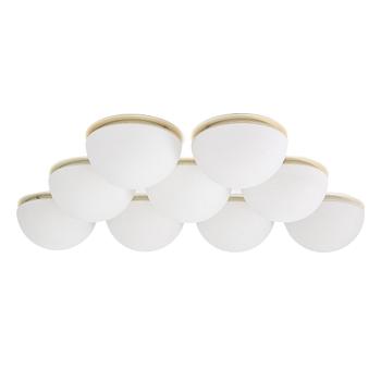 Plafond/vägglampor, 9 st, Zero.