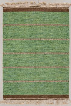 MATTA, rölakan, etikettmärkt, Hågamattan, fångvårdens arbetsdrift, ca 201 x 141 cm.