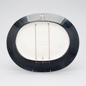 BIRGER KAIPIAINEN, KERAMIIKKAVATI. Sign. Kaipiainen, Arabia. 1970-luku.