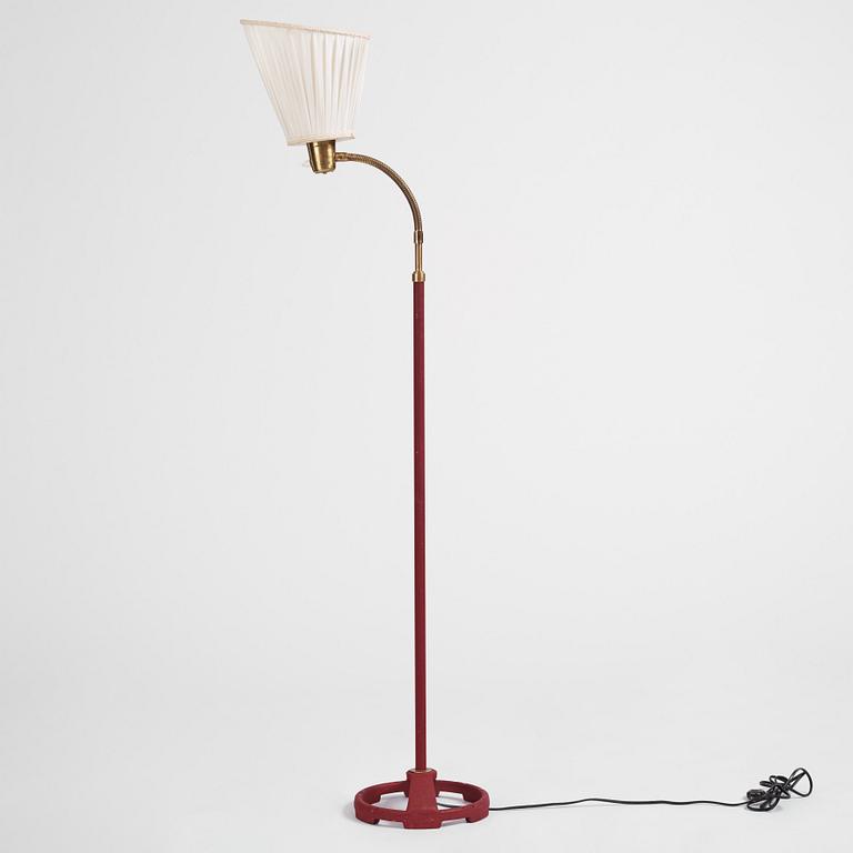 Bertil Brisborg, a floor lamp, model "32631", Nordiska Kompaniet, 1950s.