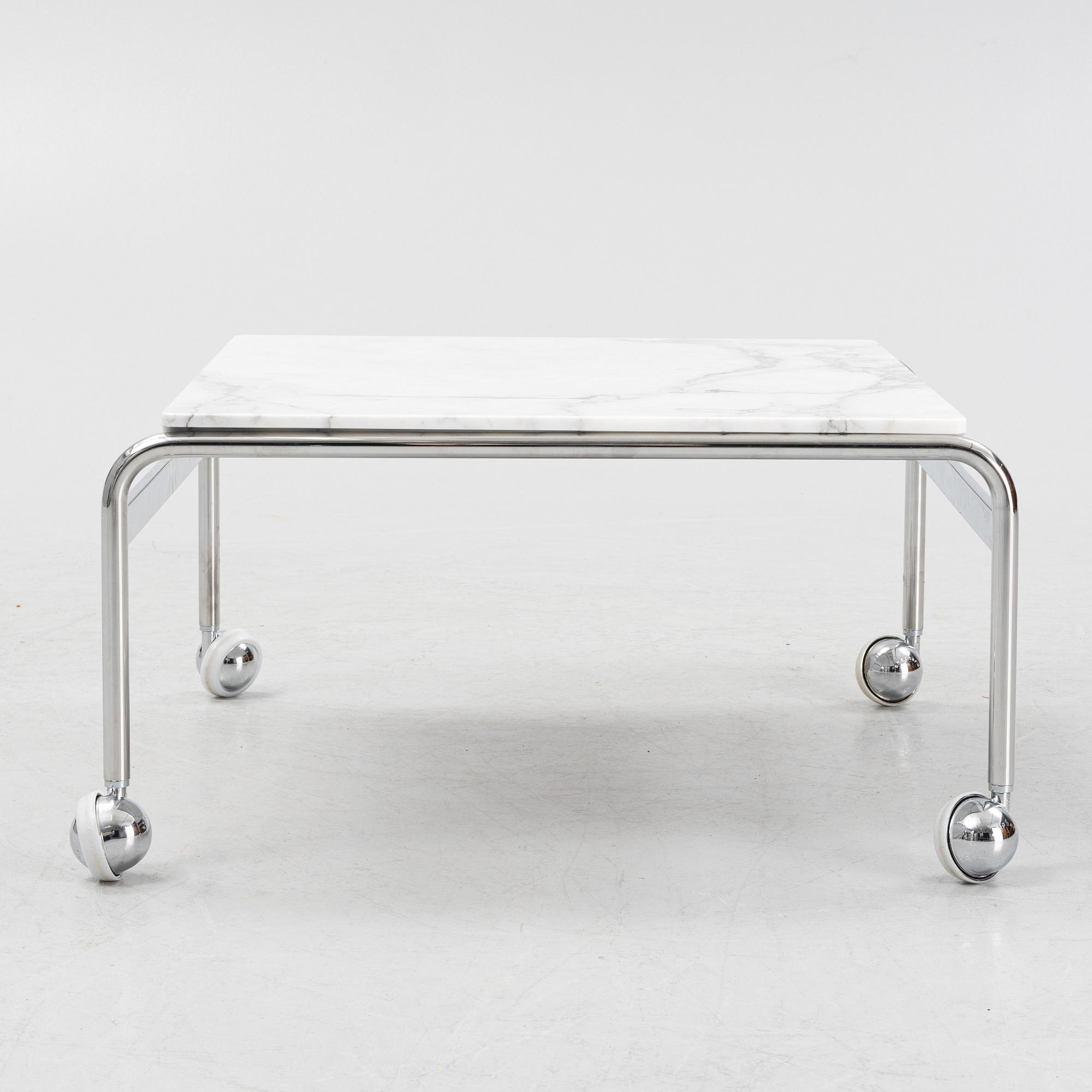 Bruno Mathsson, a 'Karin' coffee table, Dux, second half of the 20th Century.