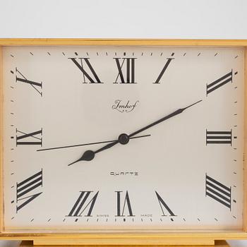 IMHOF, Switzerland, clock, circa 1975.