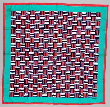 SCARVES, 4 st, bl a siden, Christian Dior, Paris.