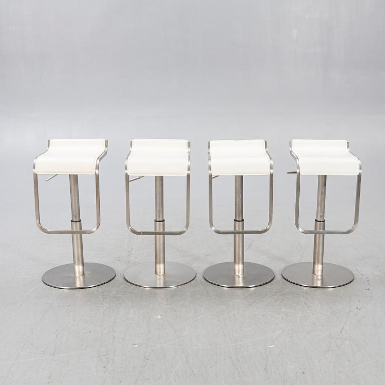 Bar stools, 4 pcs, Dan-Form, "Frame", 2000s.