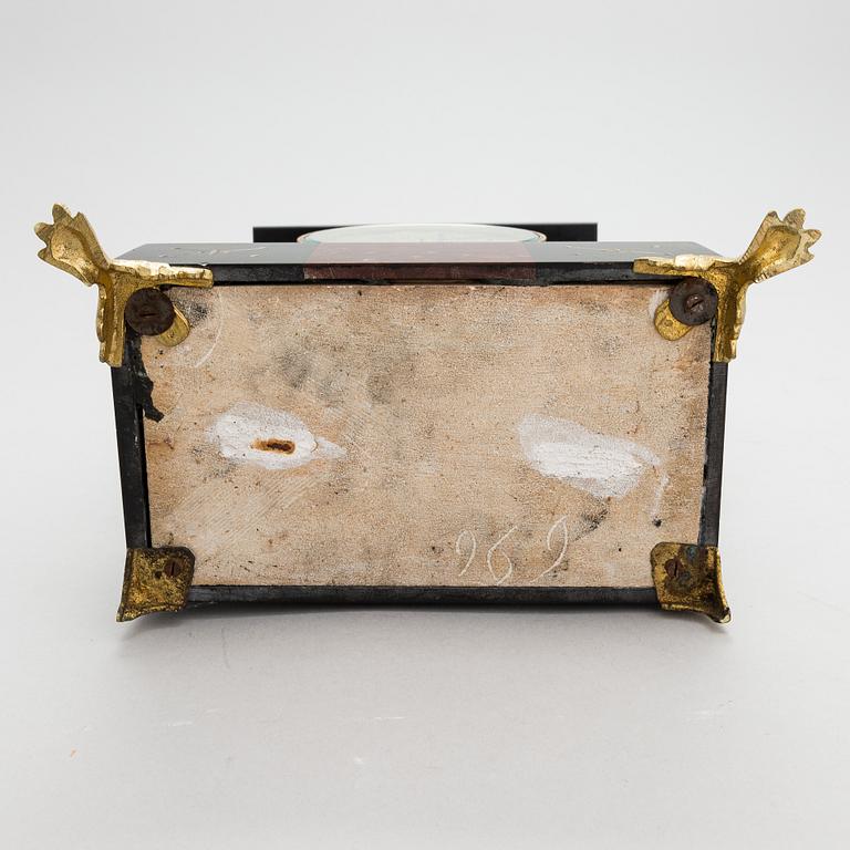 A table pendulum clock, second half of the 19th century.