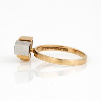 RING, med briljantslipad diamant, ca 0,09 ct, Lapponia, Finland, 1982.