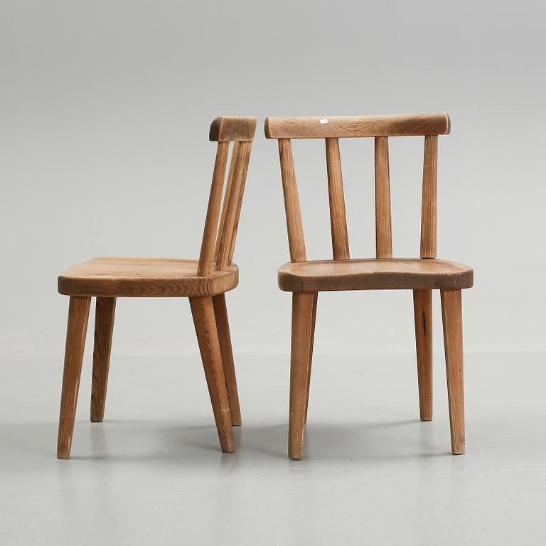 STOLAR, ett par, "Utö", Axel Einar Hjorth, NK, 1930-tal.