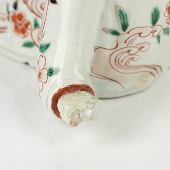 Figurin, porslin, Japan, 1700-tal.