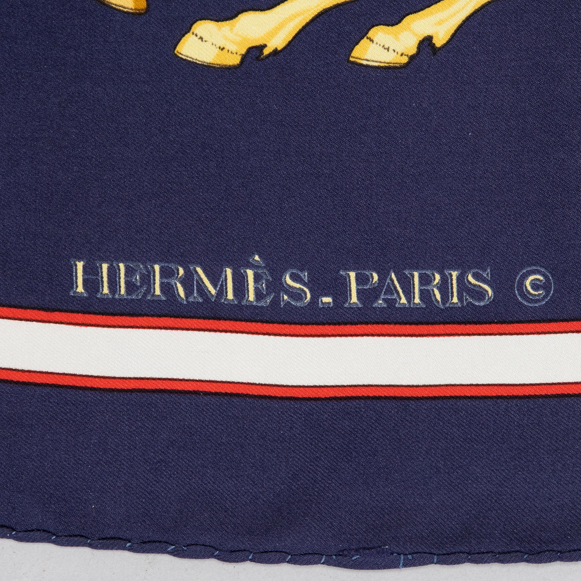 Hermès, scarves, 2 pcs.