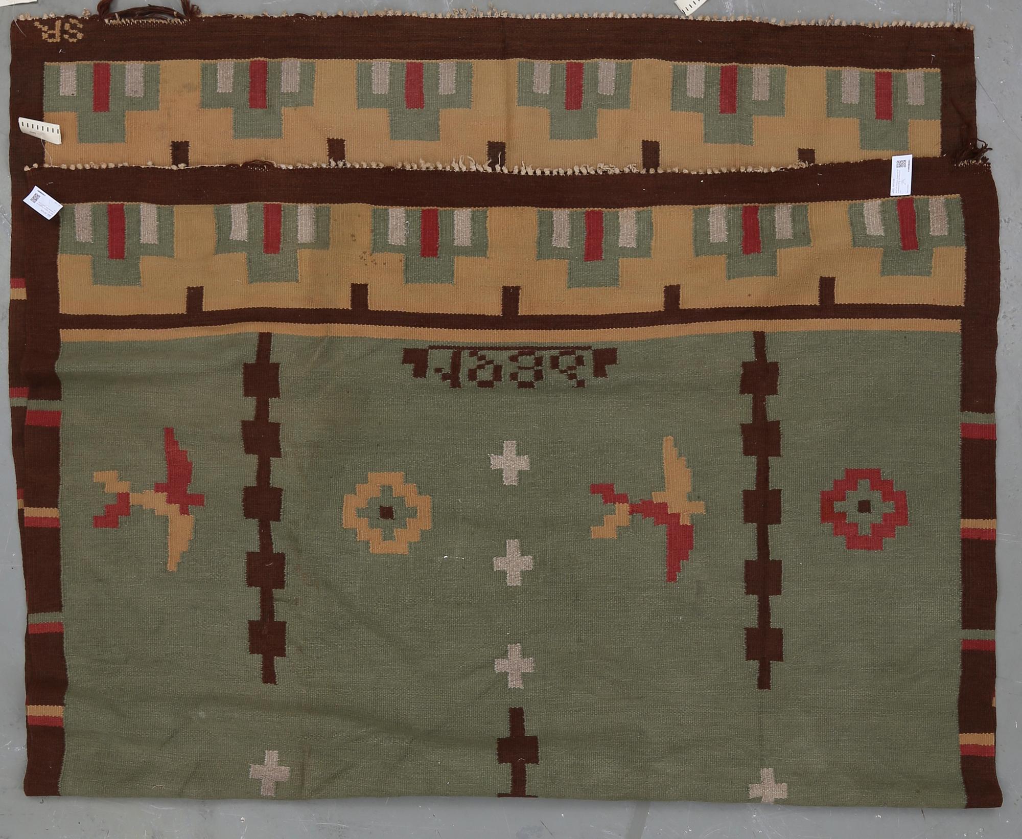 MATTA, rölakan, Signerad SP o daterad 1936. Ca 338x223 cm.