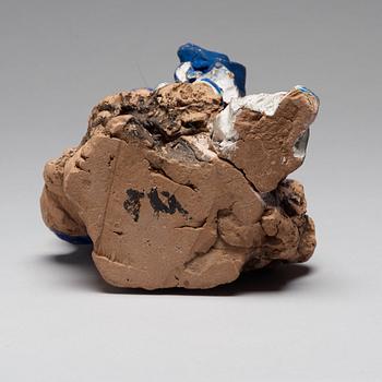 SKULPTUR, lera. Qingdynastin, 1800-tal.