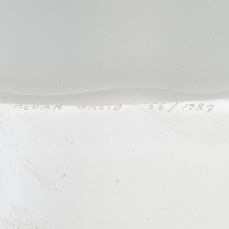 Alvar Aalto, 'The Aalto Flower', signed Alvar Aalto 55/1987.