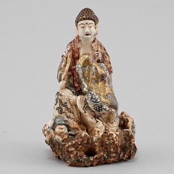 FIGURIN, porslin, Satsuma, Japan, 1900-tal.