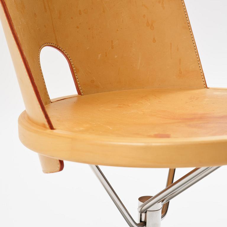 Börge Lindau, a prototype “Hövding” chair, from the Oblado series, Blå Station, Åhus, 1980s.