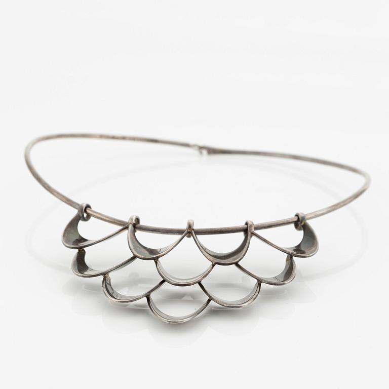 Theresia Hvorslev, Alton, collar/necklace, sterling silver.