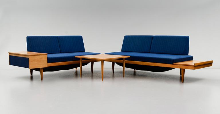 SOFFGRUPP, 3 del, Ekornes Svane, Norrge, 1900-talets andra hälft.
