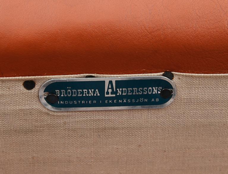 FÅTÖLJER, 1 par, Bröderna Andersson, 1900-talets andra hälft.