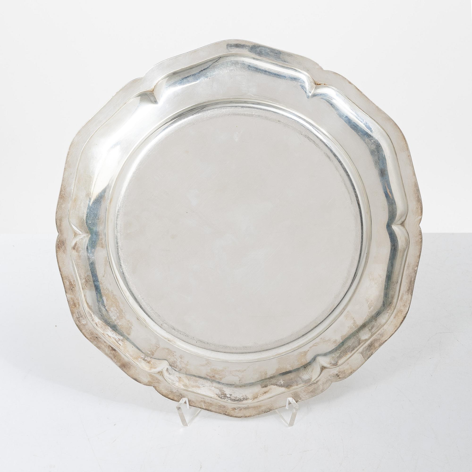 Guldsmedsaktiebolaget (GAB), Fat, silver, Stockholm 1930.
