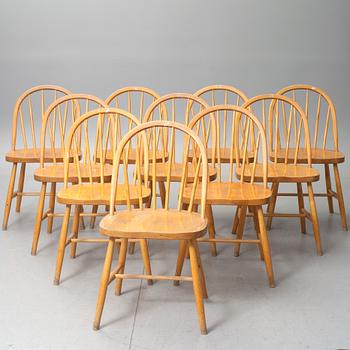 STOLAR, 10 st, troligen G A Bergh, 1900-talets andra hälft.