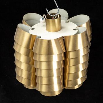 Torsen Orrling, a pair of TN42/m ceiling lights, for Hans-Agne Jakobsson AB, designed 1973.