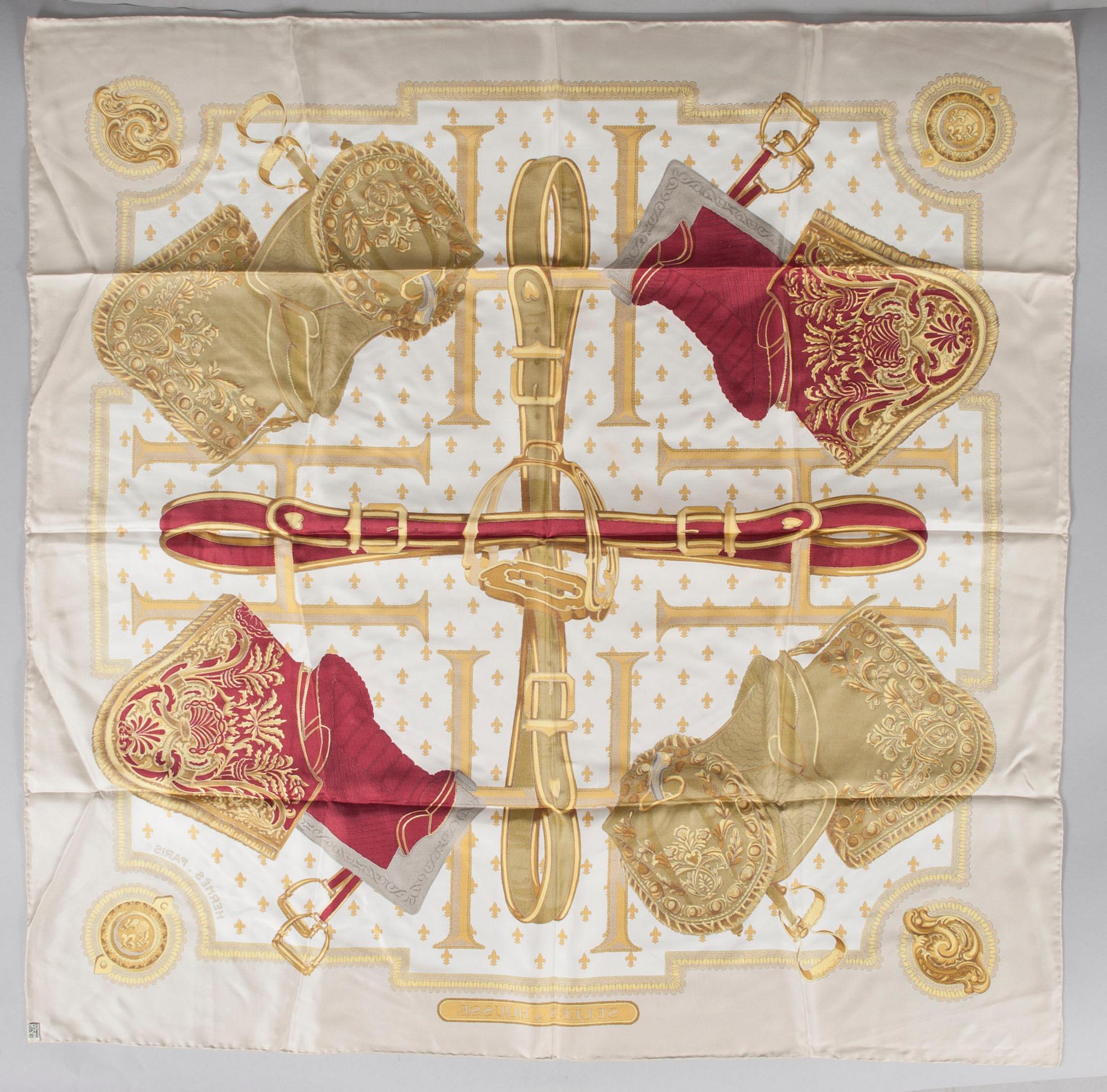 SCARF, "Selles a Housse", Hermès.
