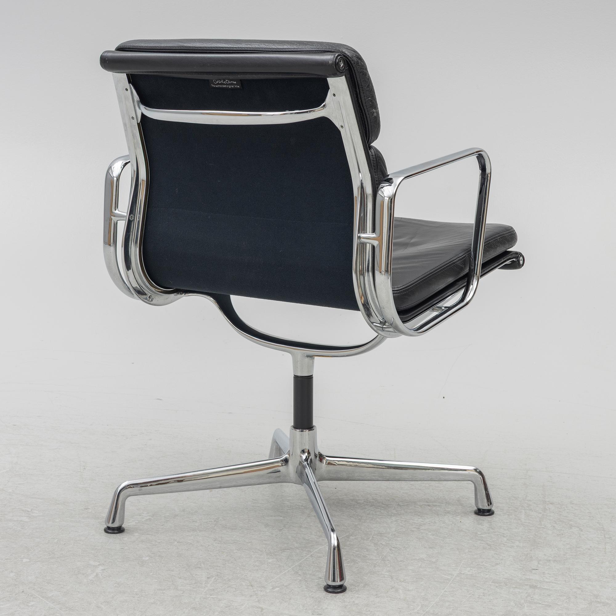 Charles & Ray Eames, kontorsstol, "EA208 Soft Pad Chair", Vitra, 2010-tal.