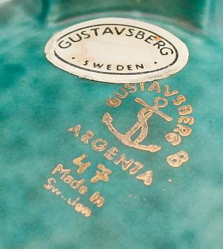 VAS samt SKÅL, stengods, Argenta, Gustavsberg.