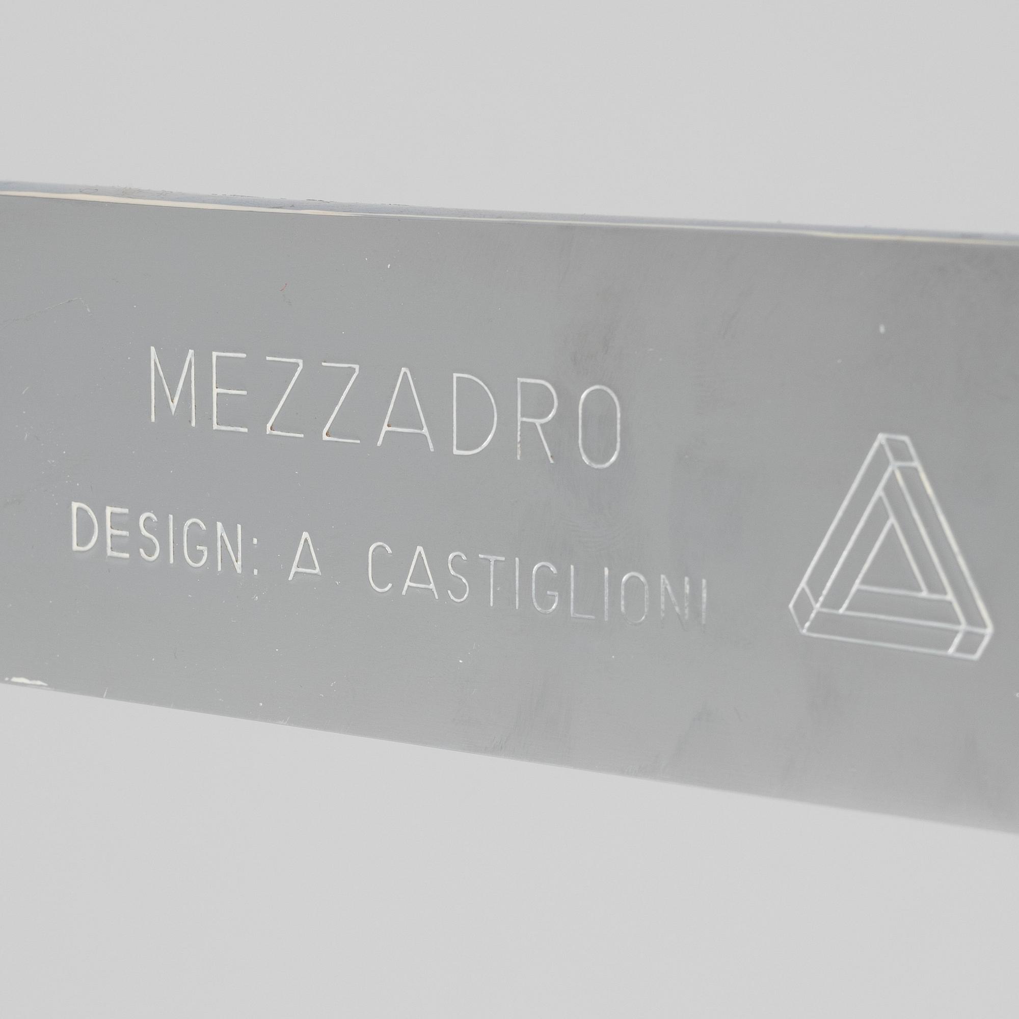Achille Castiglioni & Pier Giacomo Castiglioni, a 'Mezzadro' stool, Zanotta, Italy.