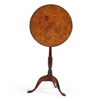 40. A Swedish tilt-top table by J Sjölin, master 1767.