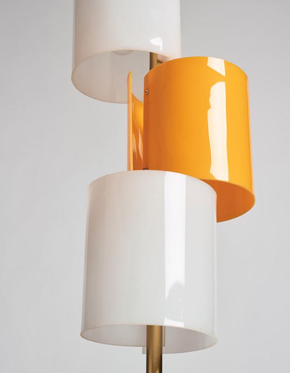 Hans Bergström, a ceiling lamp, model "C-1131", ateljé Lyktan, Sweden 1950-60s.