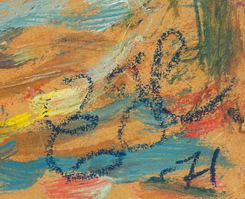 Ester Henning, Landscape from Beckomberga/Horses.