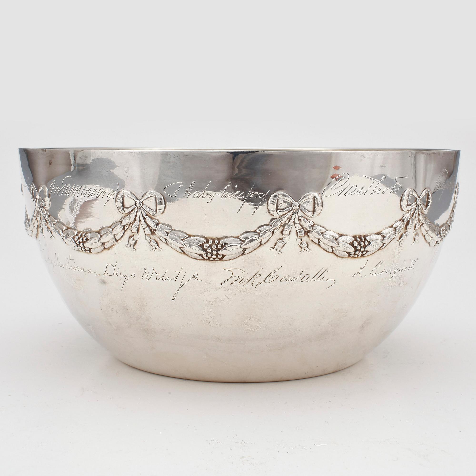 PARTI SILVER, 24 delar, bland annat  A.G Dufva, Stockholm, 1913. Total vikt ca 1758g.