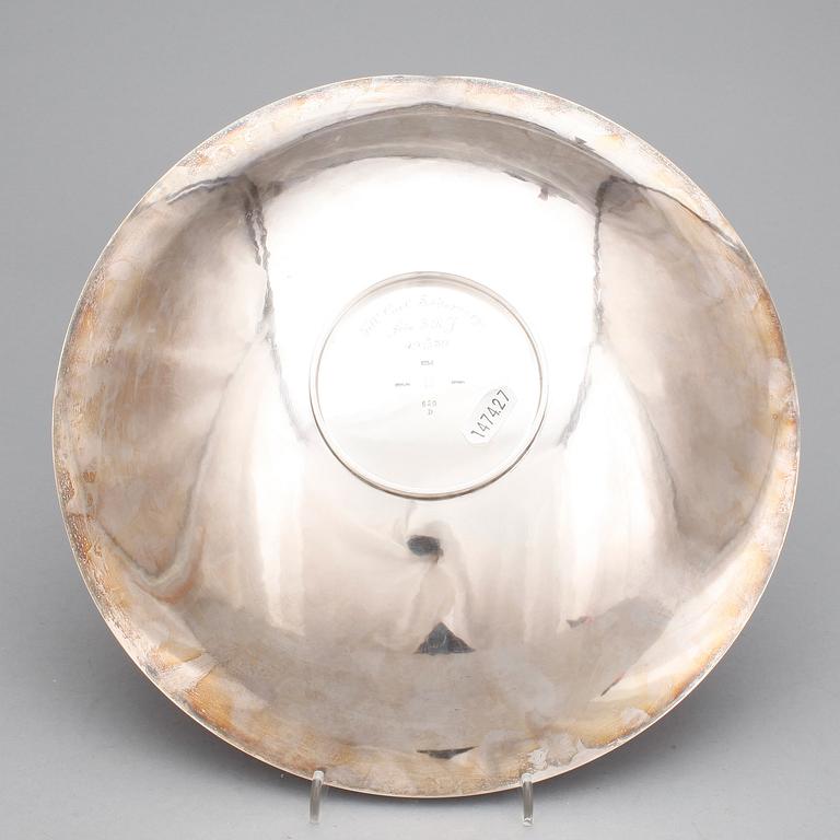 SKÅLFAT, sterlingsilver, Georg Jensen, Köpenhamn, 1933-1944. Vikt 740 gram.