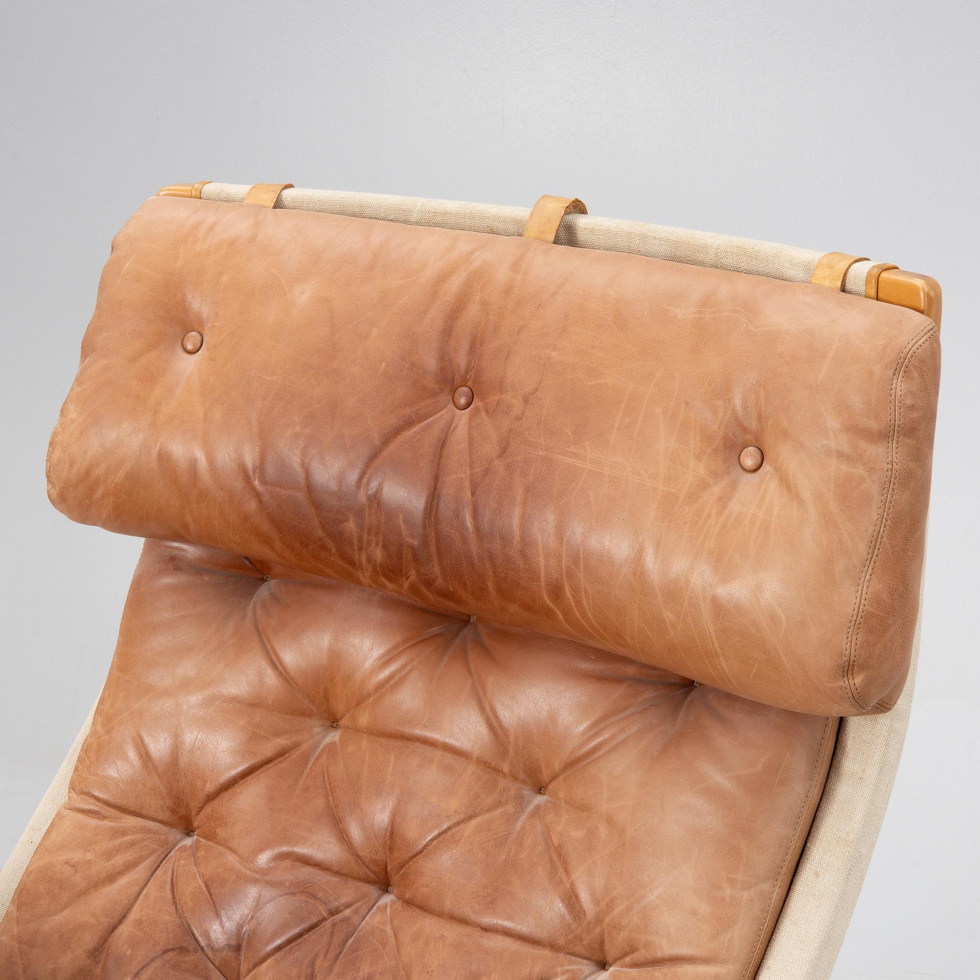 Bruno Mathsson, fåtölj, "Pernilla", Dux.