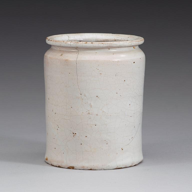 APOTEKSKRUS, fajans. Rörstrand, 1764.