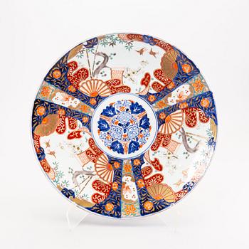 A japanese porcelain plate around 1900.