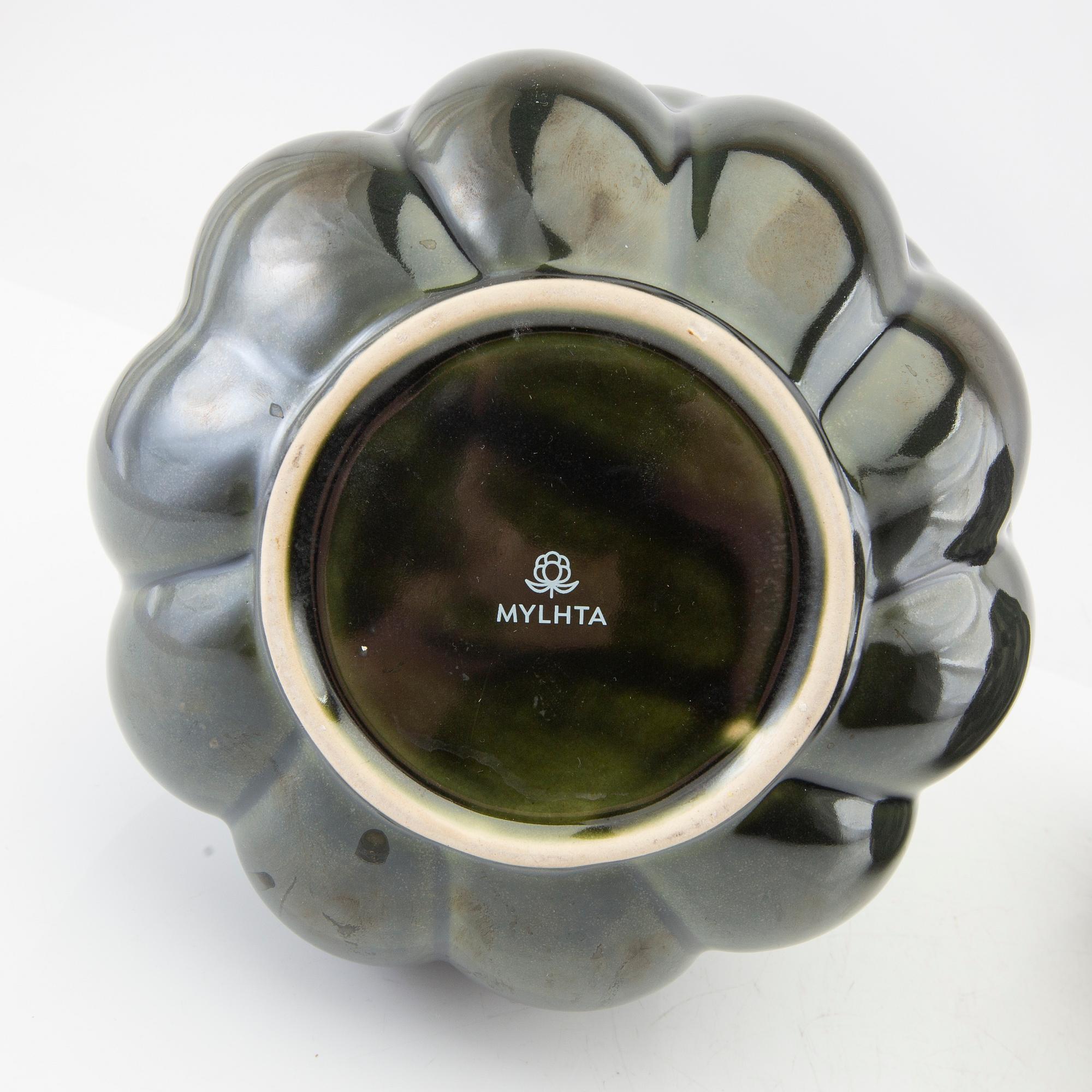 Lisa Hilland, vaser 3 st "Eda" för Myltha 2000-tal.