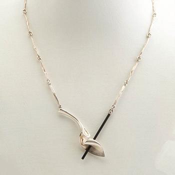 Pekka Hirvonen necklace "Contact" Lapponia Finland 2002.