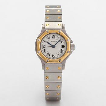 Cartier, Santos Ronde, wristwatch, 24 mm.