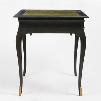 A Swedish rococo writings desk in the manner of C. Linning, Stockholm,l later part 18th century.