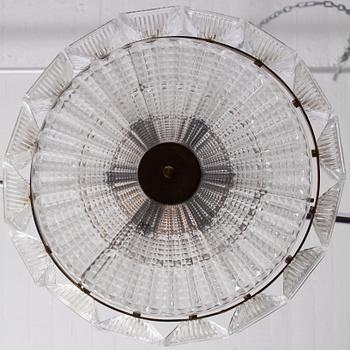 Carl Fagerlund, taklampa, Orrefors, 1900-talets andra hälft.