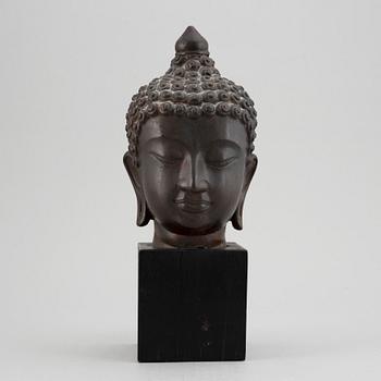 A bronze sculpture of buddha, Thailand, 20th Century.