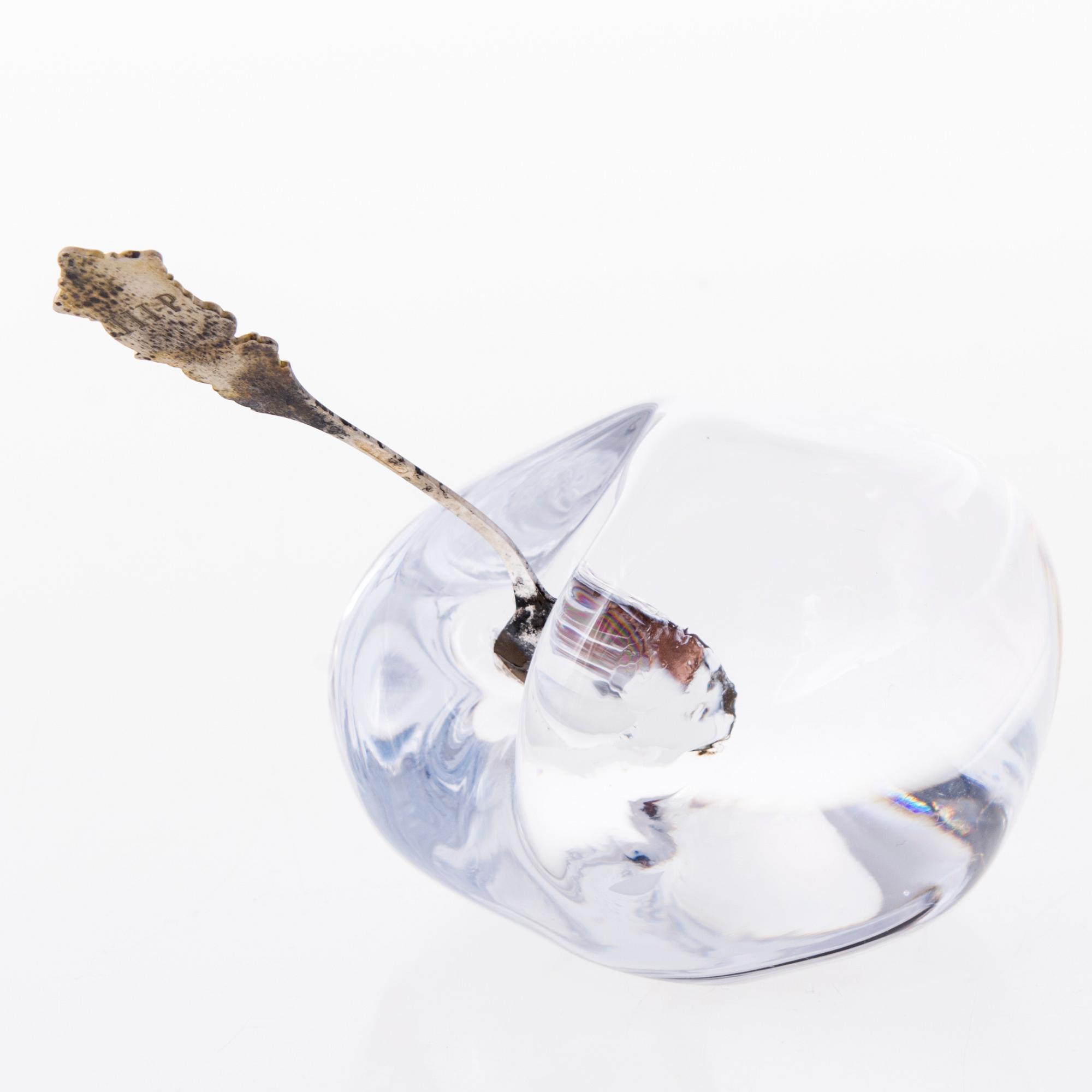 SINI MAJURI, glasskulptur, signerad Sini Majuri.